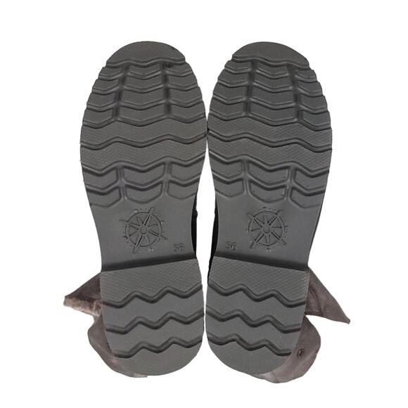 Bussola Faux Fur Boots Slouchy Wool Lined - Picture 8 of 16